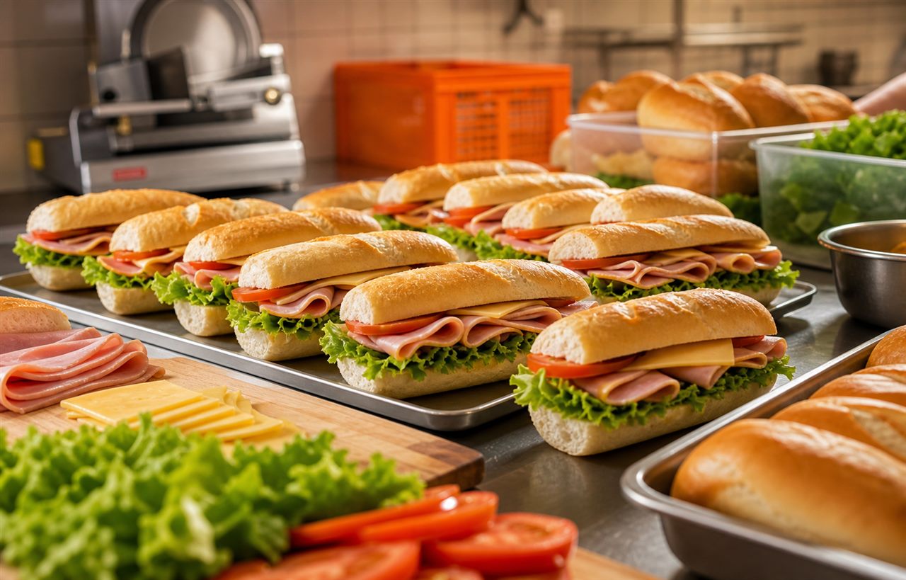 Roma fábrica de sándwiches